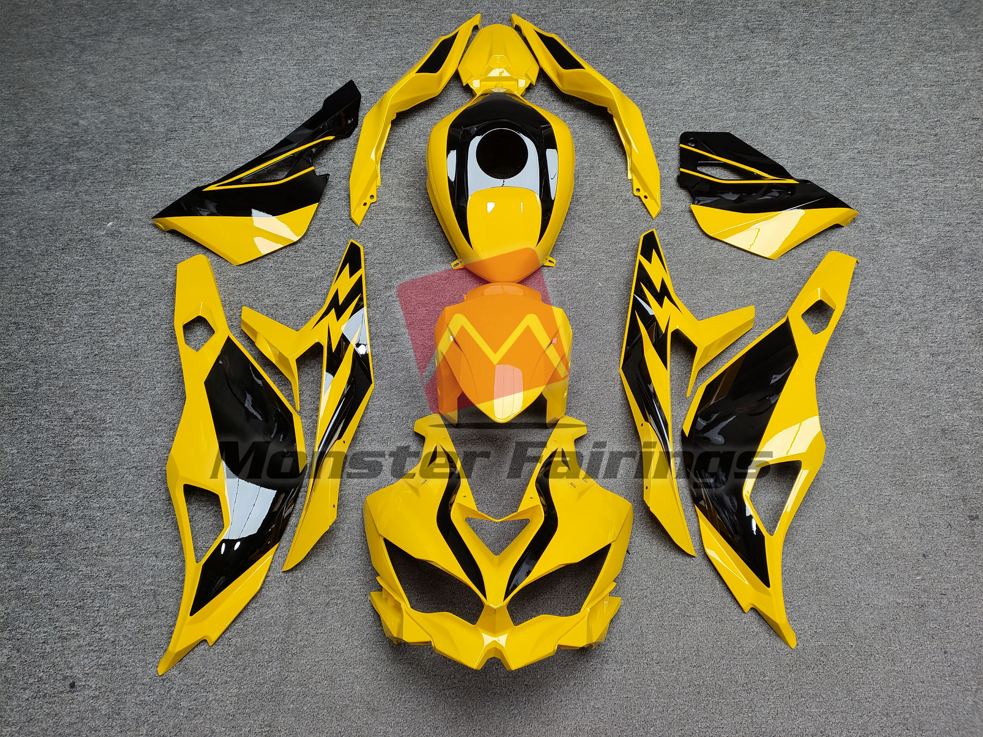 Kawasaki ZX-4RR Fairings - Monster Fairings