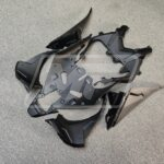 Kawasaki ZX6R 2024 - 2025 ABS fairings, Gloss Metallic Black - high - quality motorcycle kit by Monster Fairings