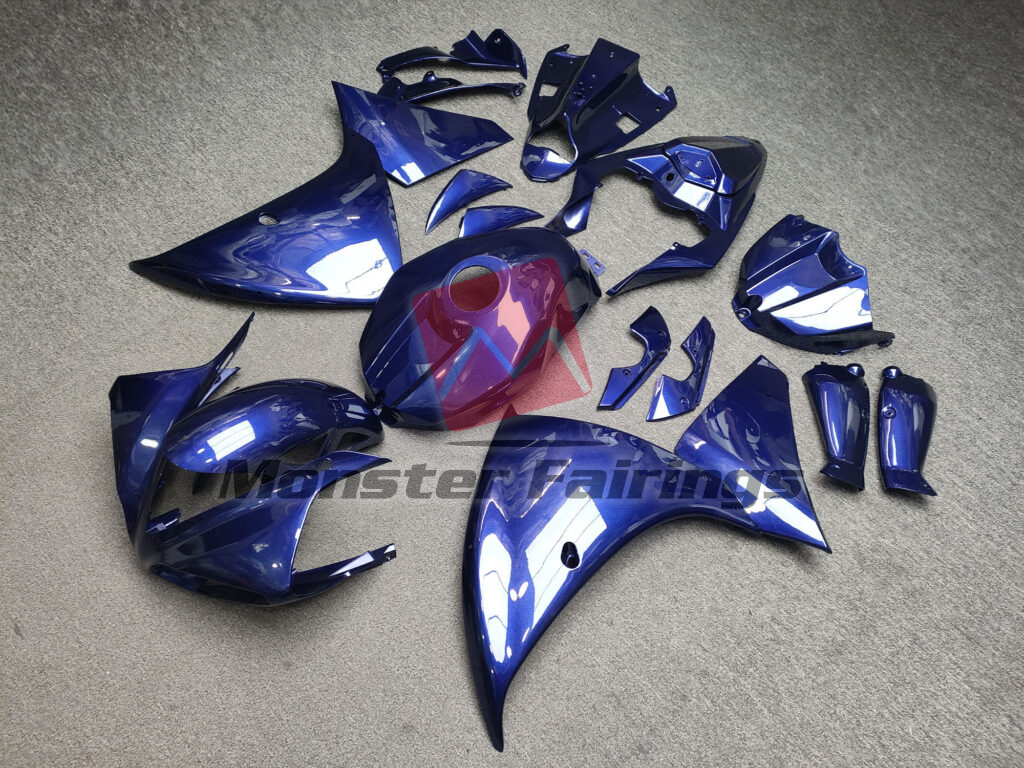 Gloss Dark Blue ABS fairings for Yamaha R1 2009 - 2011 - premium OEM fit kit by Monster Fairings