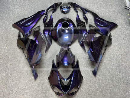 Kawasaki ZX6R 2024-2025 Gloss Purple Gradient ABS Fairings | Monster Fairings