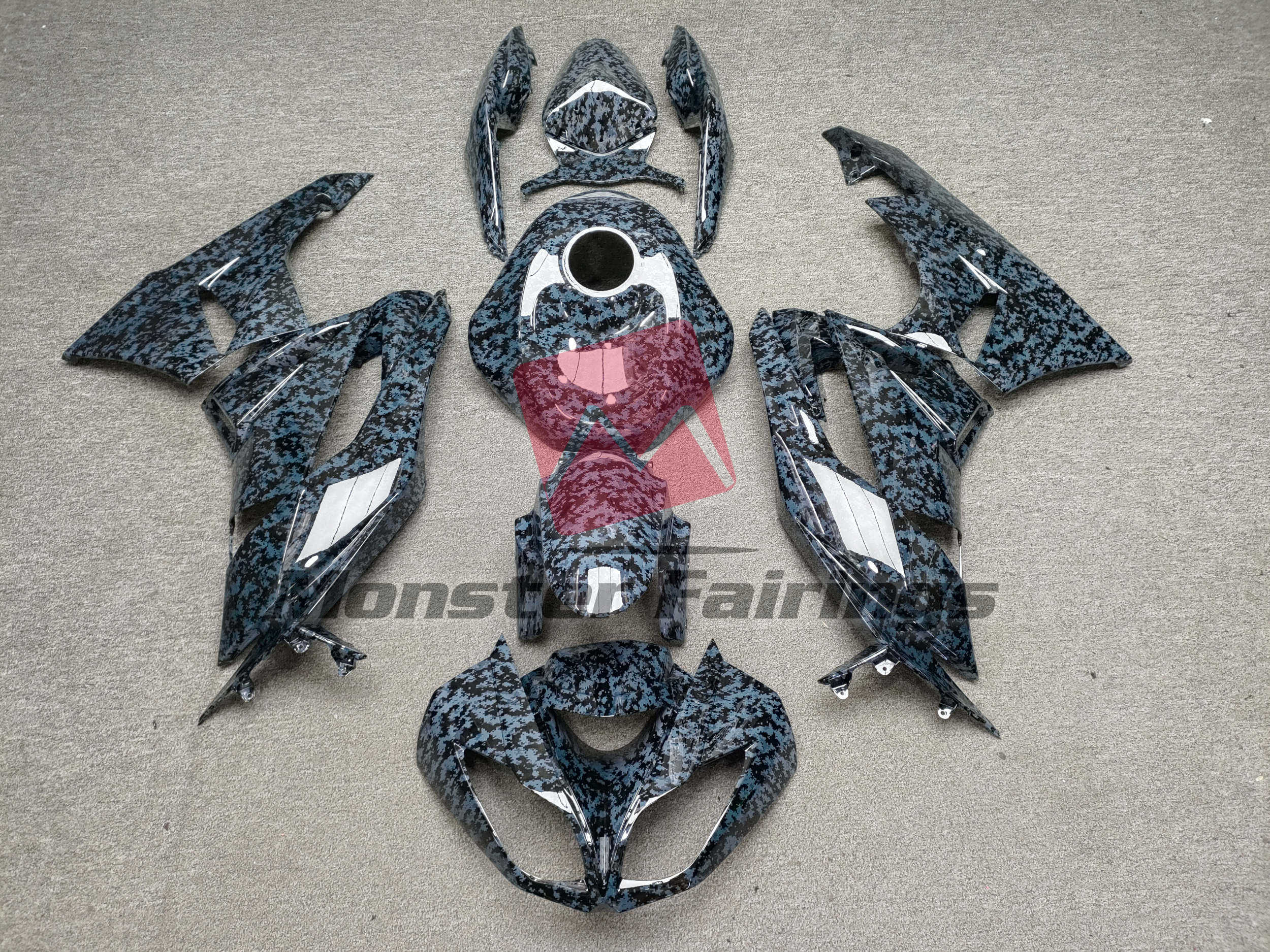 ZX-6R 09-12 Fairings - Monster Fairings