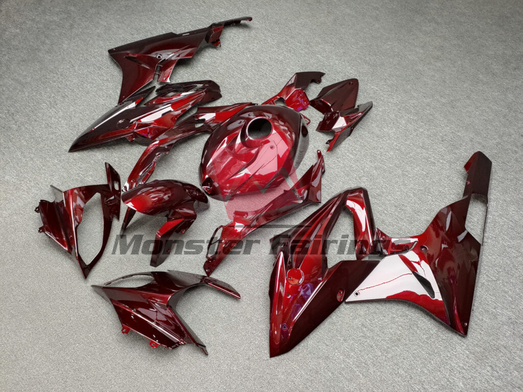 Gloss Maroon Red ABS fairings for BMW S1000RR 2015 - 2016 - premium OEM fit kit by Monster Fairings
