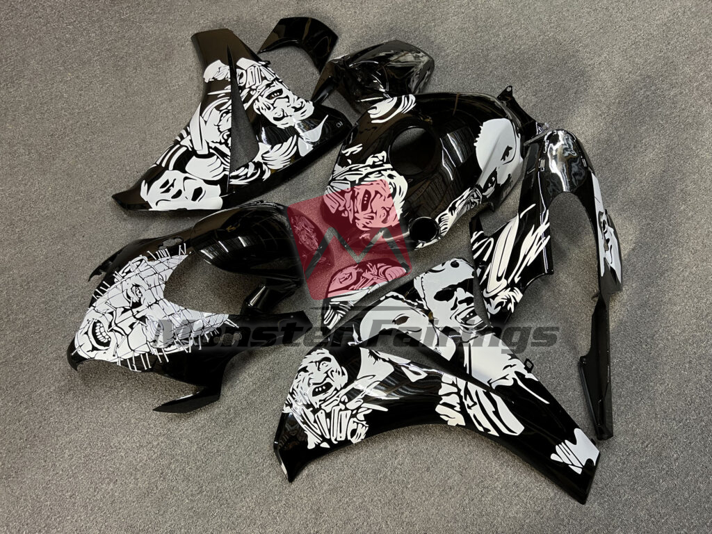 Gloss Black Nightmare ABS fairings for Honda CBR1000RR 2008 - 2011 - premium OEM fit kit by Monster Fairings