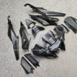 Yamaha R7 2021 - 2025 ABS fairings, Gloss Olive Green Carbon Fiber Style - high - quality motorcycle kit by Monster Fairings