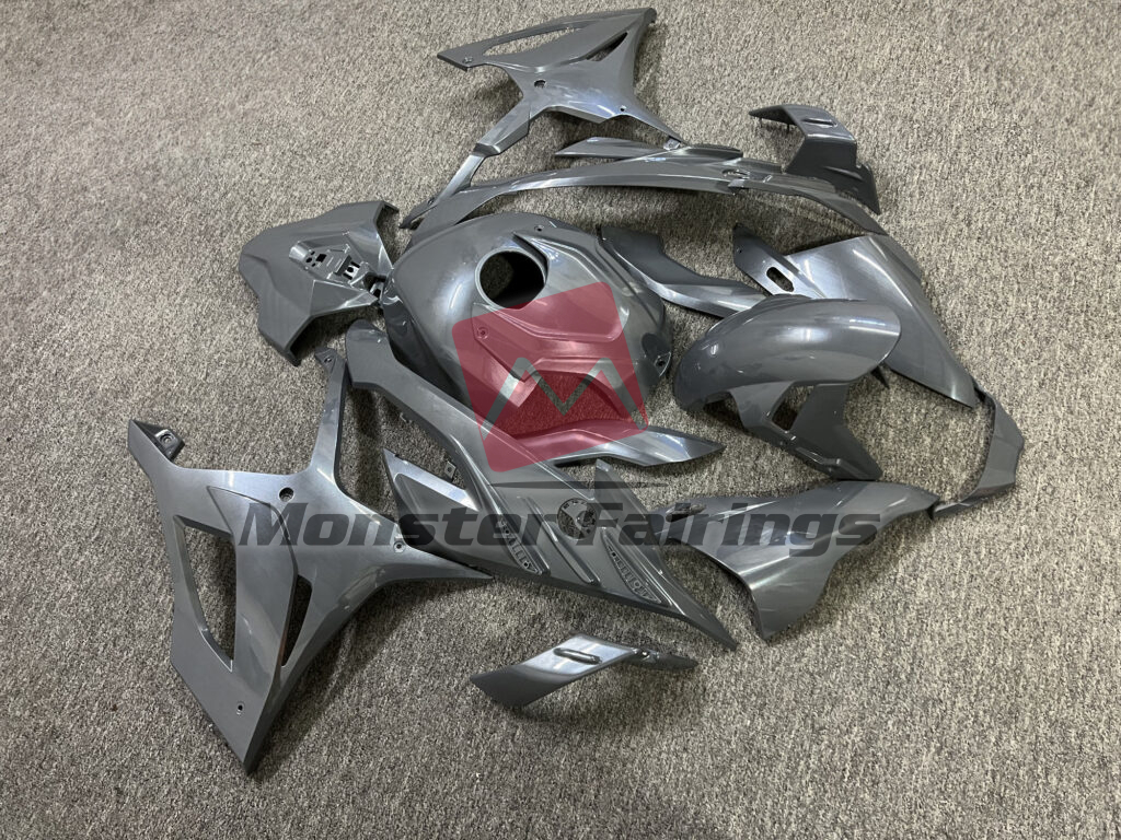 Gloss Pearl Gray ABS fairings for BMW S1000RR 2023 - 2024 - premium OEM fit kit by Monster Fairings