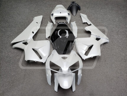 Honda CBR600RR 2005-2006 Gloss Pearl White & Black ABS Fairings | Monster Fairings