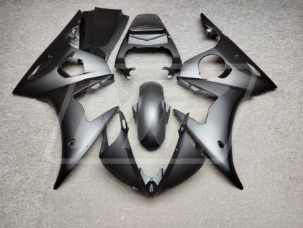 Yamaha R6 2003-2004 Matte Black ABS Fairings | Monster Fairings