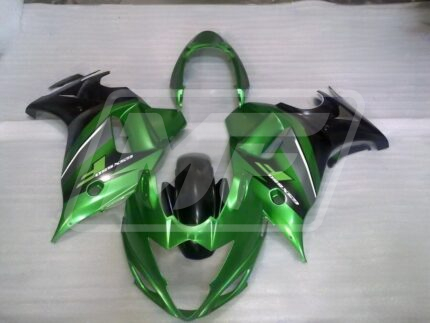 Suzuki GSX650F 2008-2011 Gloss Green & Black ABS Fairings | Monster Fairings