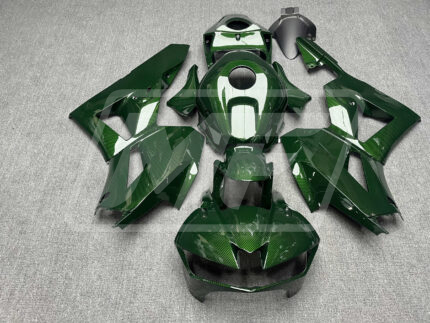 Honda CBR600RR 2013-2025 Gloss Green Carbon Fiber ABS Fairings | Monster Fairings
