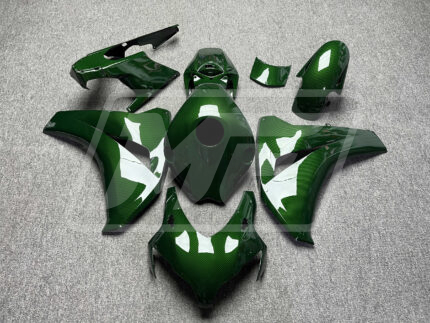 Honda CBR1000RR 2008-2011 Gloss Green Carbon Fiber Style ABS Fairings | Monster Fairings