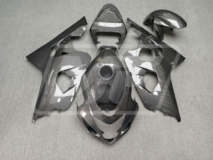 Suzuki GSXR 600-750 2004-2005 Gloss Carbon Fiber Style ABS Fairings | Monster Fairings
