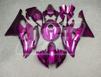 Yamaha R6 2008-2016 Gloss Pink Carbon Fiber ABS Fairings | Monster Fairings