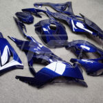 Kawasaki ZX6R custom ABS fairings 2024 - 2025 in Gloss Blue Carbon Fiber - durable replacement kit, Monster Fairings