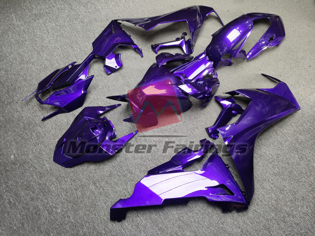 2017 - 2025 Honda CBR1000RR Gloss Purple fairing set - ABS injection, custom painted by Monster Fairings