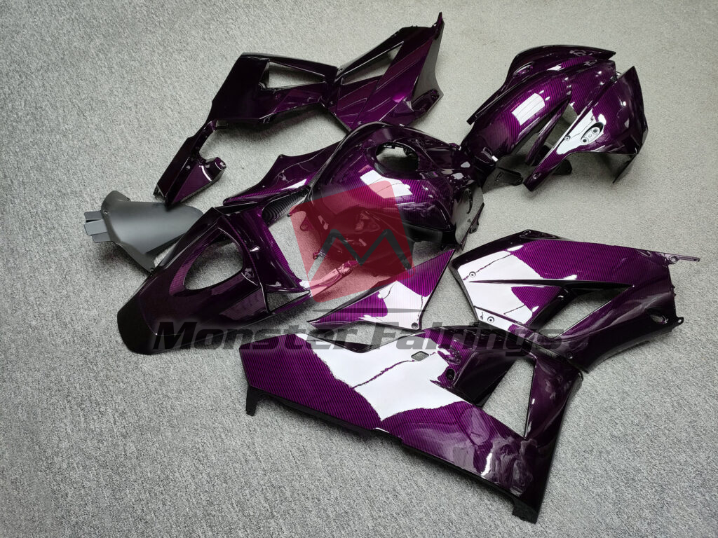 Gloss Pink Carbon Fiber ABS fairings for Honda CBR600RR 2013 - 2025 - premium OEM fit kit by Monster Fairings