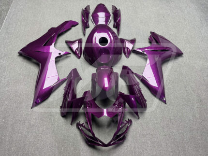 Suzuki GSXR 600-750 2011-2026 Gloss Pink Carbon Fiber Style ABS Fairings | Monster Fairings