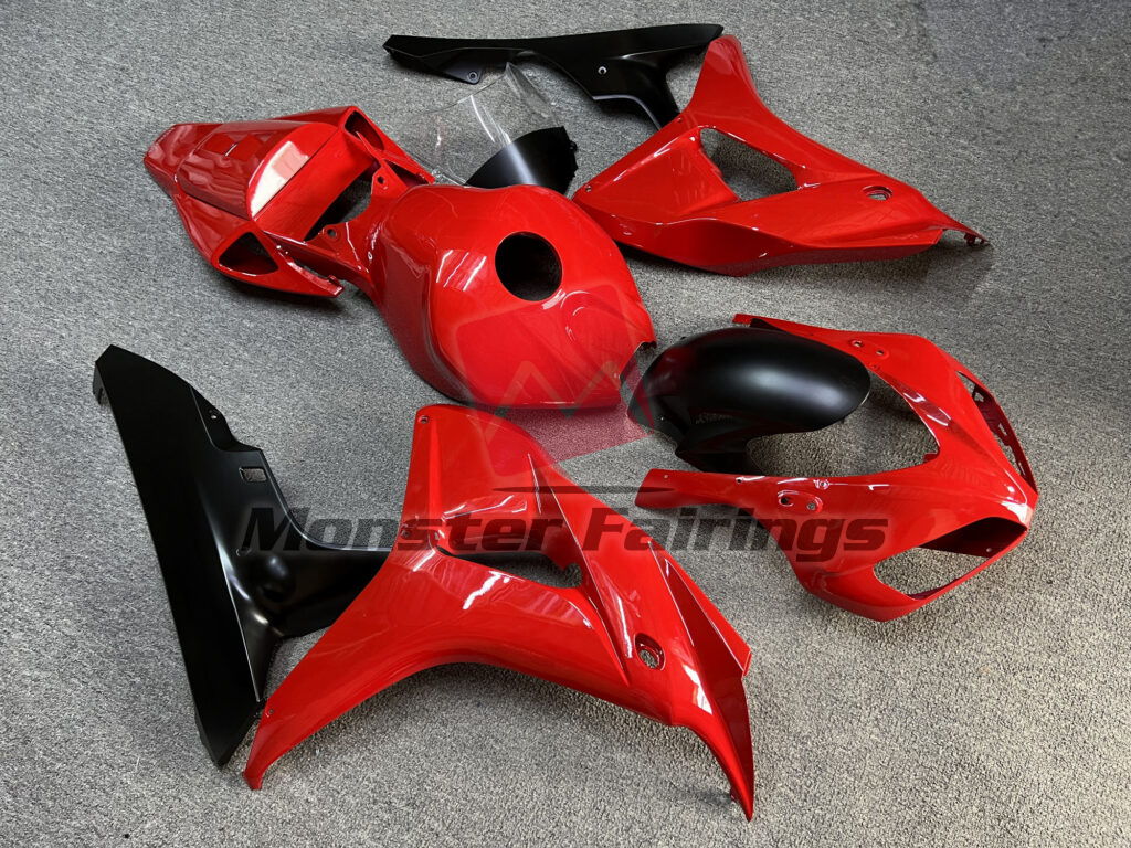 Gloss Red & Matte Black ABS fairings for Honda CBR1000RR 2006 - 2007 - premium OEM fit kit by Monster Fairings