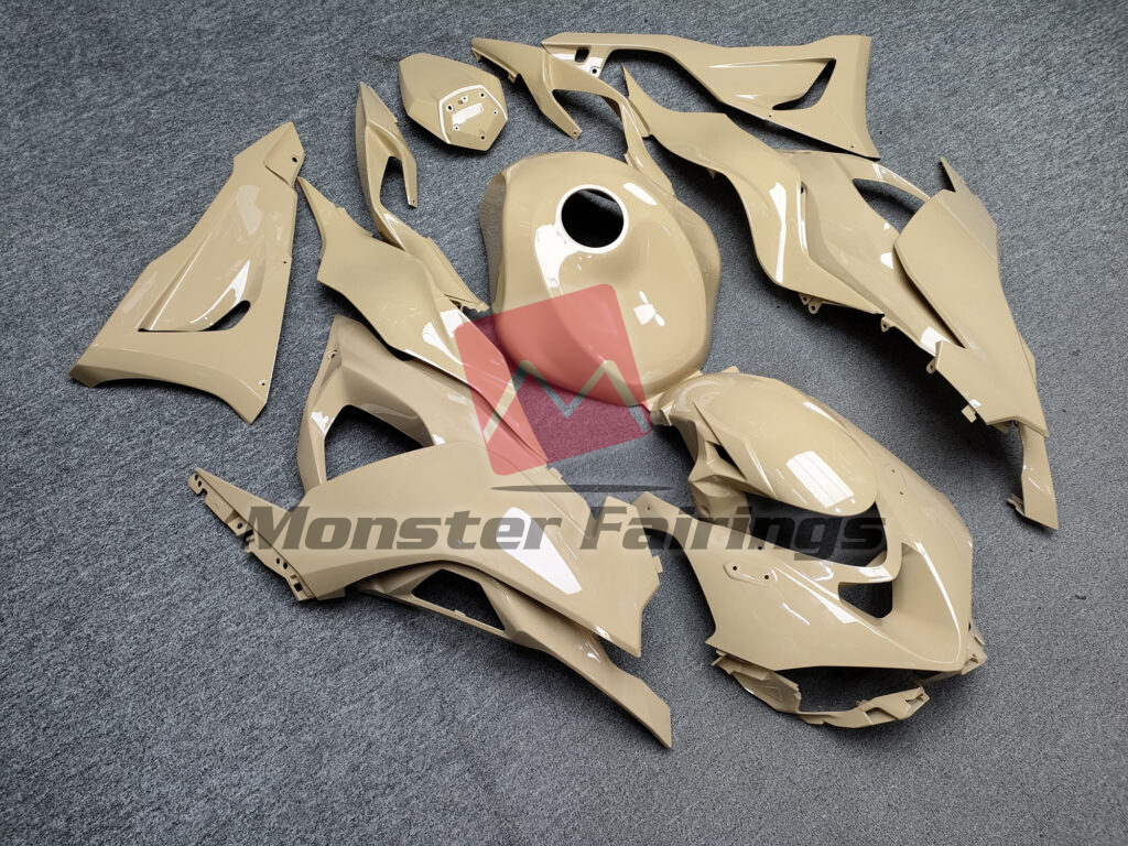 Gloss Desert Tan ABS fairings for Kawasaki ZX6R 2024 - 2025 - premium OEM fit kit by Monster Fairings