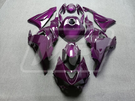 Kawasaki ZX6R 2024-2026 Gloss Pink Carbon Fiber Style ABS Fairings | Monster Fairings