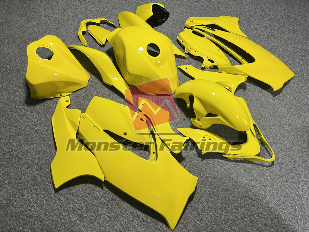 Gloss Yellow ABS fairings for Suzuki GSXR 1300 2021 - 2025 - premium OEM fit kit by Monster Fairings