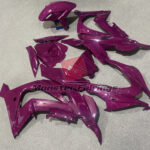 Kawasaki ZX10R custom ABS fairings 2016 - 2020 in Gloss Pink Carbon Fiber Style - durable replacement kit, Monster Fairings