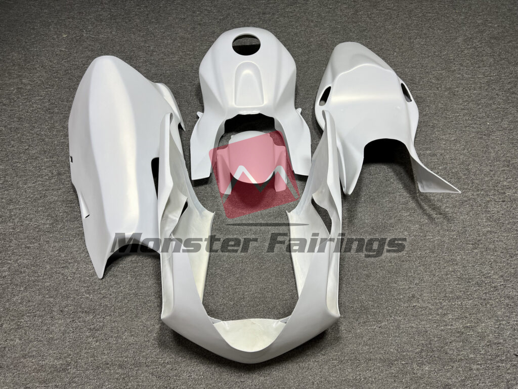 Honda CBR600RR 2003 - 2004 Pearl White Gold Pearl Flakes Race ABS fairings - custom motorcycle bodywork kit by Monster Fairings