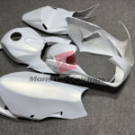 2003 - 2004 Honda CBR600RR Pearl White Gold Pearl Flakes Race fairing set - ABS injection, custom painted by Monster Fairings