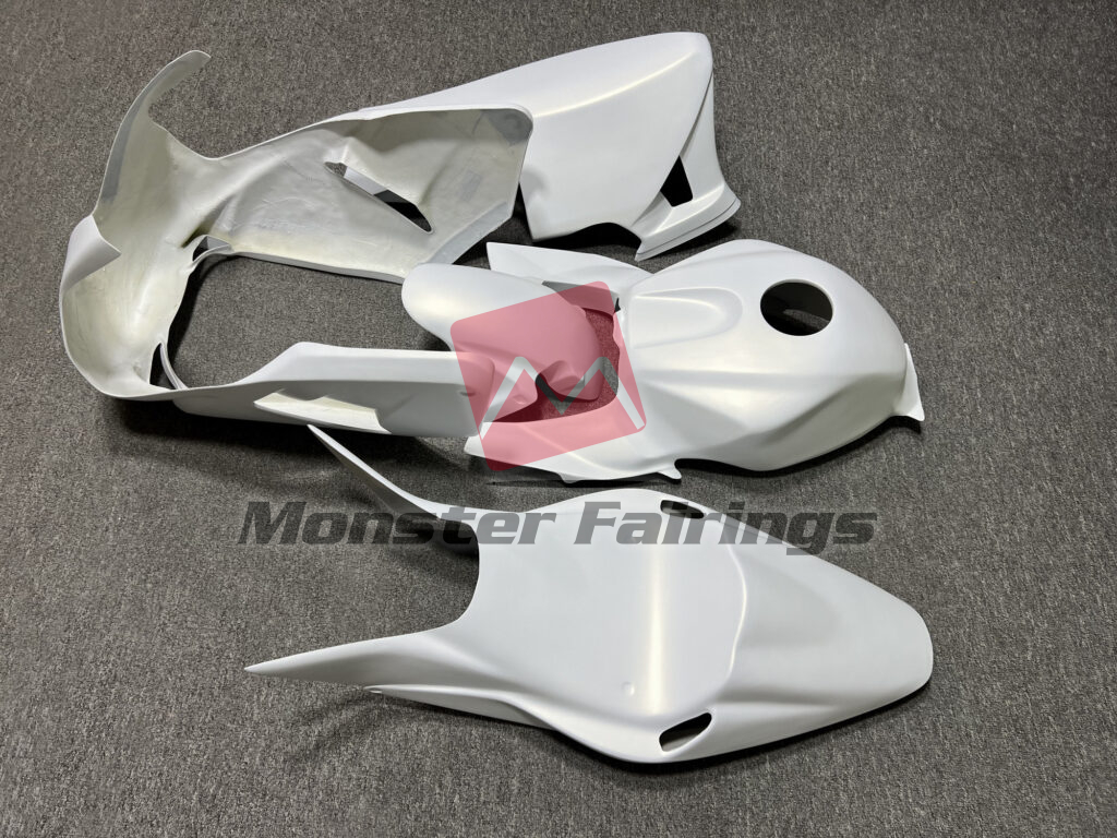Honda CBR600RR custom ABS race fairings 2003 - 2004 in Pearl White Gold Pearl Flakes - durable replacement kit, Monster Fairings