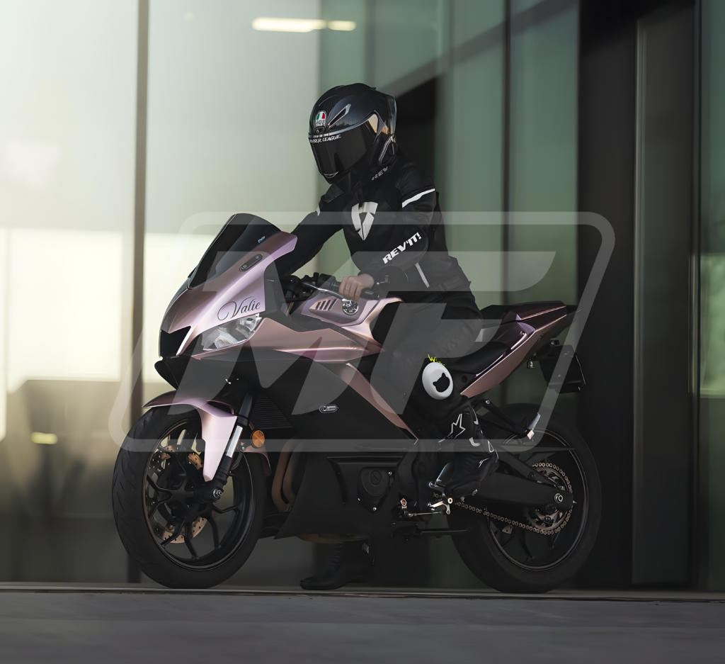 Pearl Rose & Matte Black ABS fairings for Yamaha R3 2022 - 2024 - premium OEM fit kit by Monster Fairings