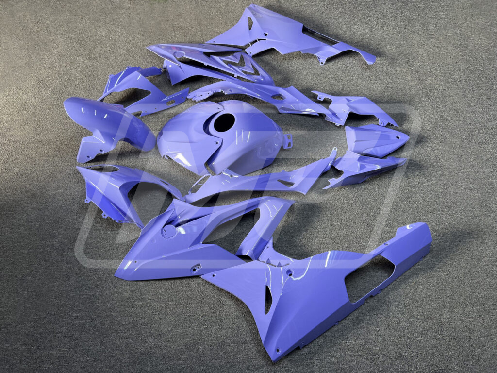 2015 - 2016 BMW S1000RR Gloss Light Purple fairing set - ABS injection, custom painted by Monster Fairings