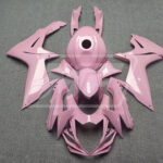 Suzuki GSXR 600 - 750 2011 - 2025 Gloss Baby Pink ABS fairings - custom motorcycle bodywork kit by Monster Fairings