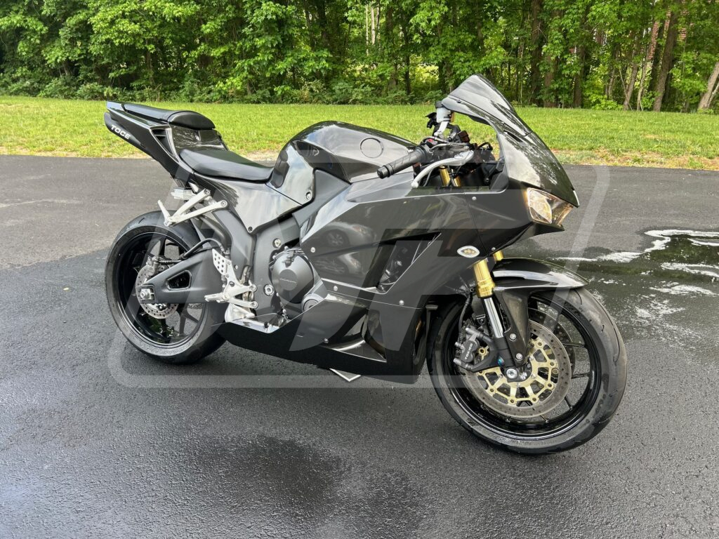 Gloss Black Ghost Metallic ABS fairings for Honda CBR600RR 2013 - 2025 - premium OEM fit kit by Monster Fairings