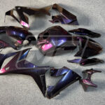 Honda CBR650R custom ABS fairings 2021 - 2023 in Gloss Purple & Blue Chameleon - durable replacement kit, Monster Fairings