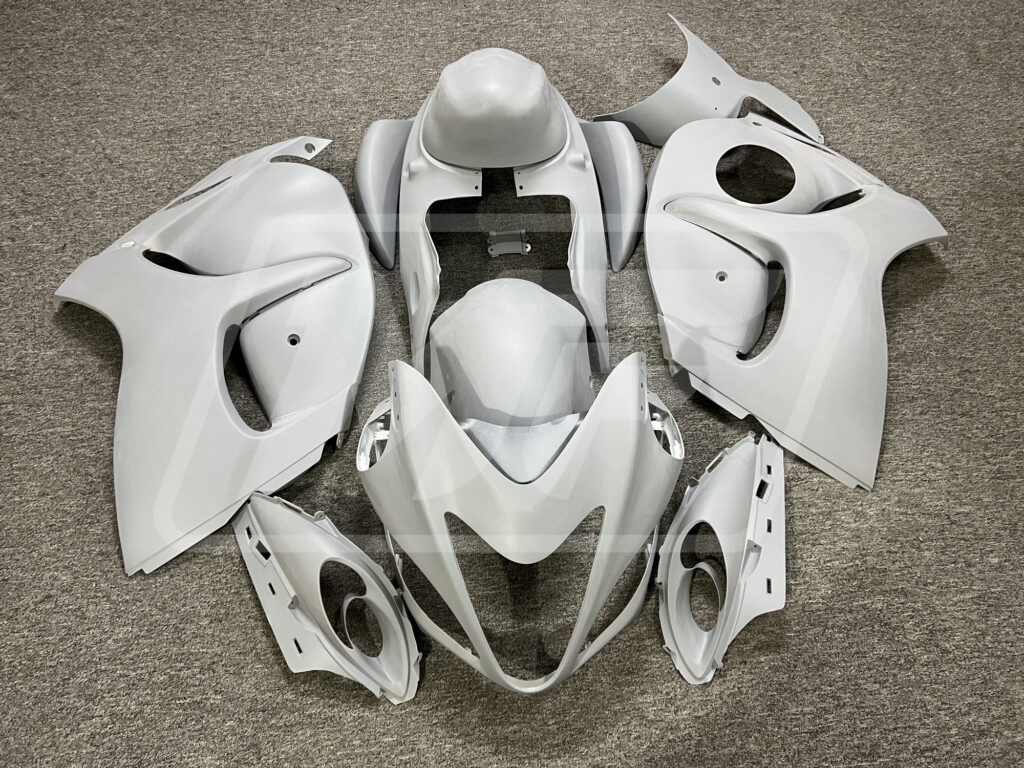 Suzuki GSXR 1300 2008 - 2020 Unpainted ABS fairings - custom motorcycle bodywork kit by Monster Fairings