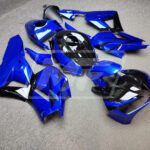 Honda CBR600RR custom ABS fairings 2013 - 2025 in Gloss Deep Blue & Black - durable replacement kit, Monster Fairings