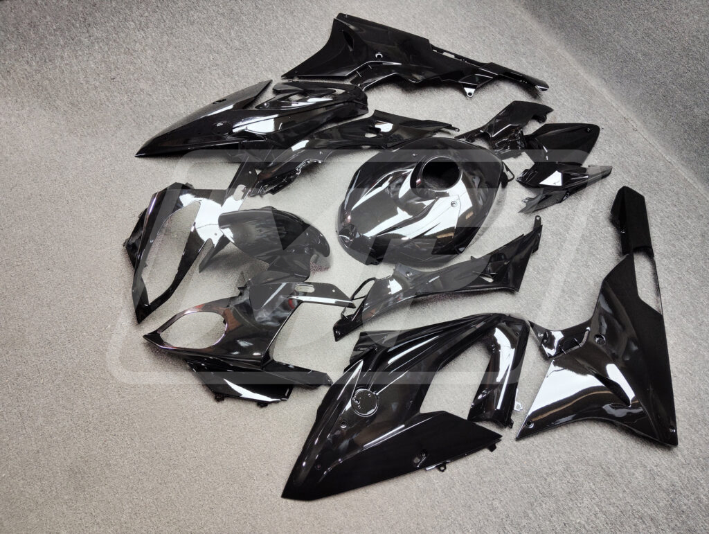 Gloss Metallic Black ABS fairings for BMW S1000RR 2015 - 2016 - premium OEM fit kit by Monster Fairings