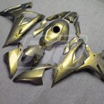2019 - 2022 BMW S1000RR Gloss Gold Carbon Fiber Style fairing set - ABS injection, custom painted by Monster Fairings