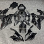 BMW S1000RR 2009 - 2014 Gloss Carbon Fiber Style ABS fairings - custom motorcycle bodywork kit by Monster Fairings