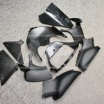 Suzuki GSXR 1300 1997 - 2007 ABS fairings, Gloss Teal & Black Split - high - quality motorcycle kit by Monster Fairings