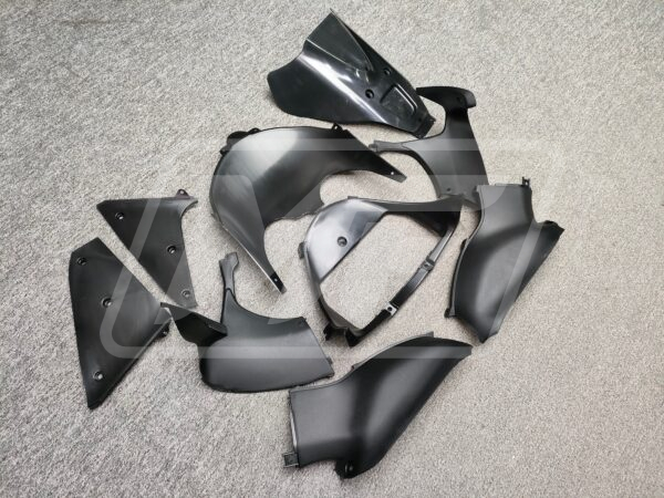 Suzuki GSXR 1300 1997 - 2007 ABS fairings, Gloss Teal & Black Split - high - quality motorcycle kit by Monster Fairings