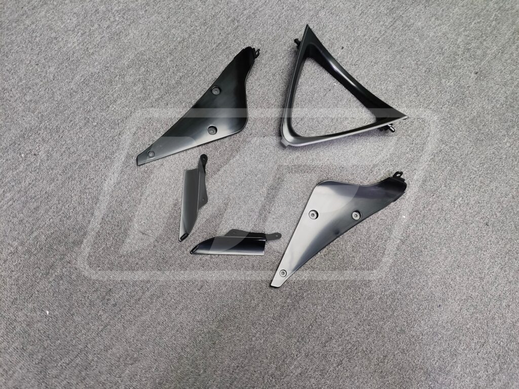 Triumph Daytona 675 2006 - 2008 ABS fairings, Gloss Red Black & White - high - quality motorcycle kit by Monster Fairings
