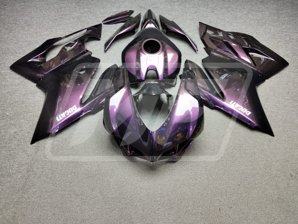 Ducati 959 Midnight Chameleon ABS fairings - custom motorcycle bodywork kit by Monster Fairings