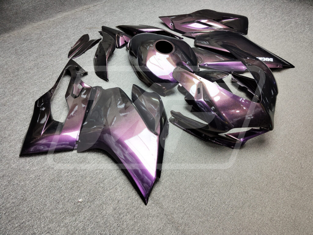 Midnight Chameleon ABS fairings for Ducati 959 - premium OEM fit kit by Monster Fairings