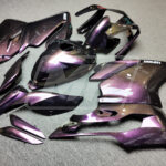 Ducati 959 custom ABS fairings in Midnight Chameleon - durable replacement kit, Monster Fairings