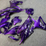 Gloss Purple White Cherry Blossoms ABS fairings for BMW S1000RR 2023 - 2024 - premium OEM fit kit by Monster Fairings
