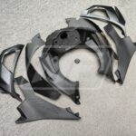 Kawasaki Ninja 400 2018 - 2024 ABS fairings, Gloss Purple Forged Carbon Fiber Style - high - quality motorcycle kit by Monster Fairings