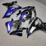 Gloss Black & Purple ABS fairings for BMW S1000RR 2019 - 2022 - premium OEM fit kit by Monster Fairings