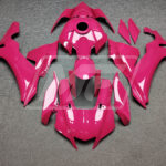 Yamaha R1 2020 - 2025 Gloss Pink ABS fairings - custom motorcycle bodywork kit by Monster Fairings