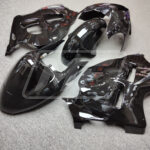 1997 - 2007 Suzuki GSXR 1300 Gloss Black OEM Style fairing set - ABS injection, custom painted by Monster Fairings
