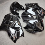 Gloss Black OEM Style ABS fairings for Suzuki GSXR 1300 1997 - 2007 - premium OEM fit kit by Monster Fairings